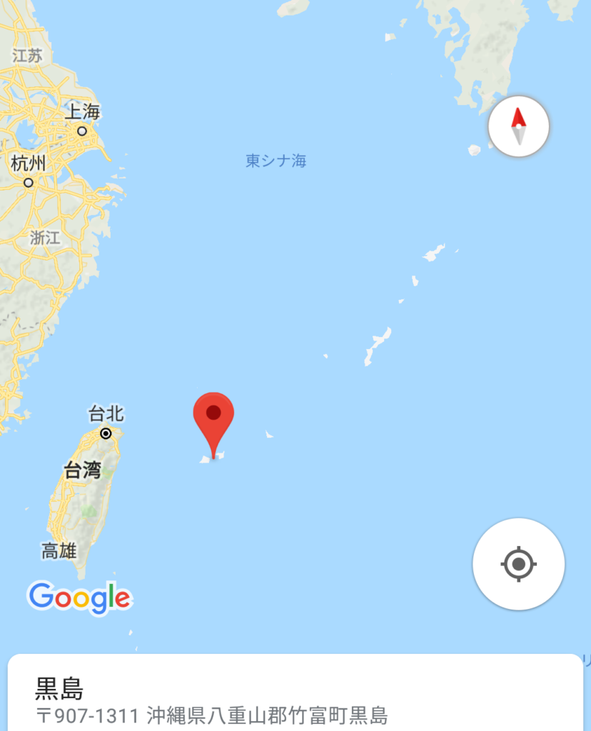黒島の位置